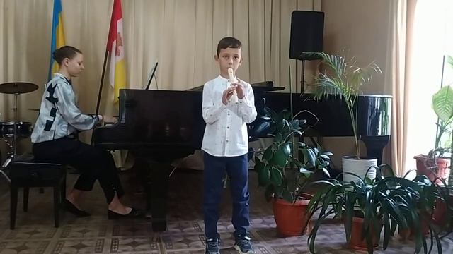 Joseph Haydn - Allegro F-dur recorder  Й. Гайдн Аллегро  блокфлейта Святослав Шумейко
