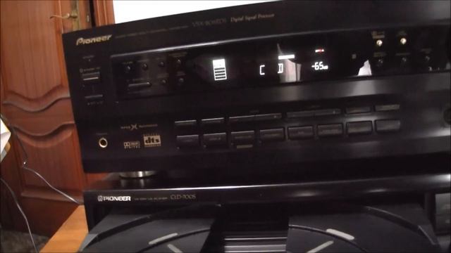 PIONEER VSX - 808 RDS - LASERDISC PIONEER CLD - 700S