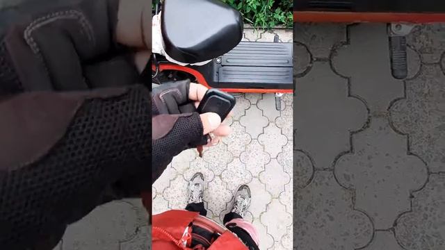 Aima U1s быстрый дистанционный запуск скутера. Тихая сигнализация смотреть онлайн