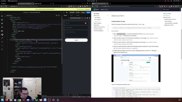 How to Streamline Your Forms with BasinJS 2: Complete Walkthrough + Spam & Invisible CAPTCHAs смотреть онлайн