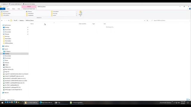 Modify XML of Word document смотреть онлайн
