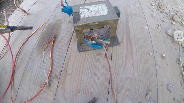 Сварка для проводов из Микроволновки! смотреть онлайн