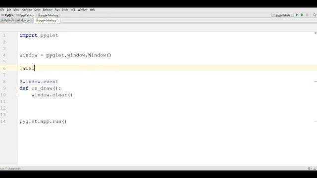 2 Pyglet Python Adding Label To Application смотреть онлайн