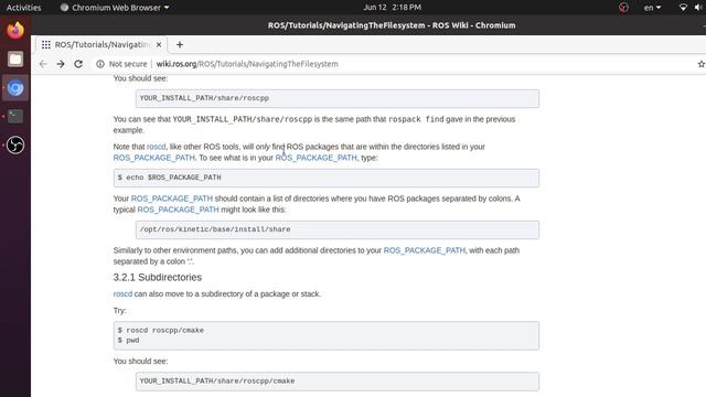Navigating ROS file system | Roboticals смотреть онлайн