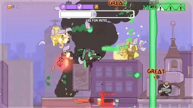 Alien Hominid Invasion First Gameplay смотреть онлайн