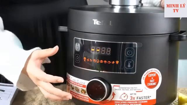 Hướng dẫn sử dụng nồi nấu đa năng Tefal CY754830 Turbo Cuisine смотреть онлайн