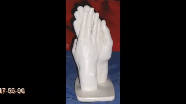 Свадебные слепки рук молодожёнов от студии слепков СОКРАТ смотреть онлайн