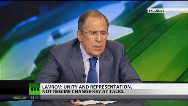 ▶ 'West trying to 'flirt' with Islamic front in Syrian crisis' Lavrov EXCLUSIVE смотреть онлайн