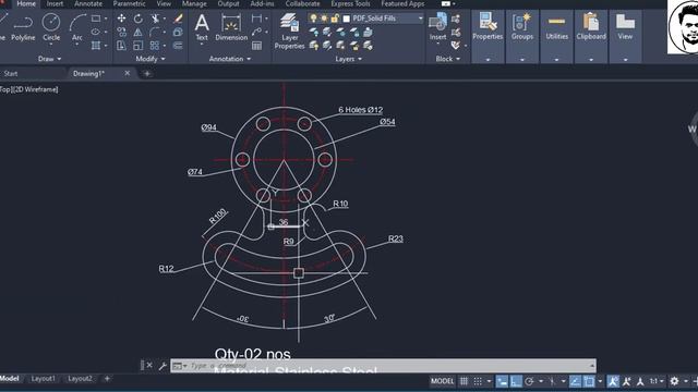 How to convert PDF into AutoCAD File in just Minutes | Inserting PDF in AutoCAD | AutoCAD 2021 смотреть онлайн