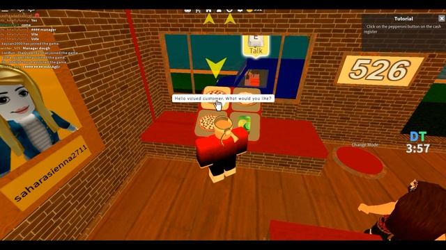 (It's Pizza Time) Roblox - Work at a pizza place смотреть онлайн