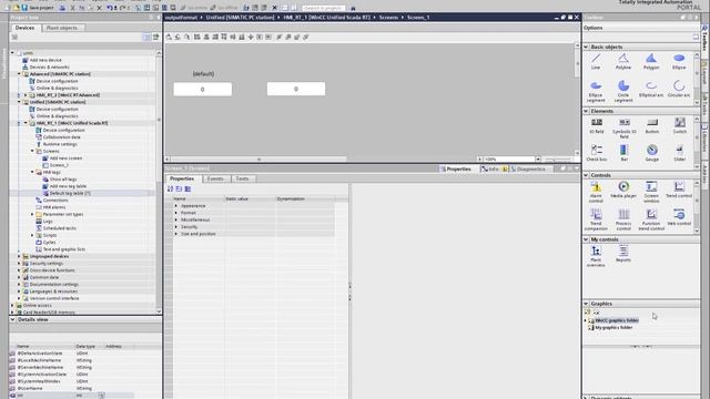 WinCC Unified V16: Units on the I/O field by using the Output format смотреть онлайн