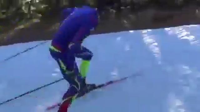 Мартен Фуркад в Шушене «Бегать на лыжах по асфальту довольно опасно» смотреть онлайн