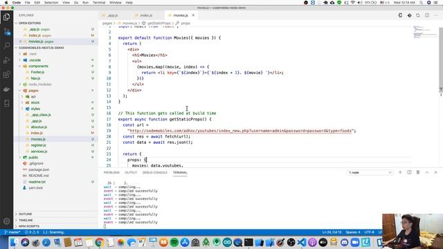 สอน NextJS Step by Step #Ep17 getStaticProps with JSON Feed смотреть онлайн