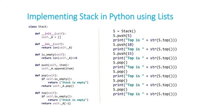 How to implement Stack in Python ? | Data Structure Interview Questions | Chapter - 5 смотреть онлайн