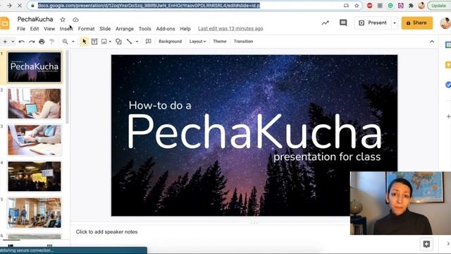 How to make a PechaKucha presentation for class [for students] смотреть онлайн