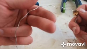 Петля на куницу с замком,как сделать.