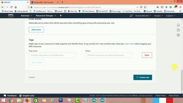 Storing ESP8266 data into Amazon DynamoDB using AWS IoT Core(MQTT) & Arduino смотреть онлайн