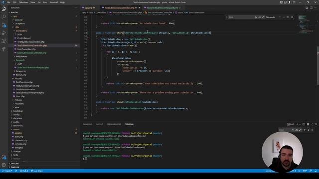 Laravel Code Review - Refactoring Authorization Policies, Form Requests, API Resource Collections смотреть онлайн