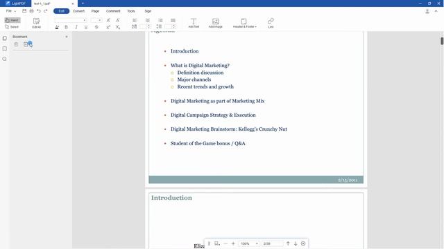 Tutorial | How to Read PDF Files with LightPDF Editor (Add Bookmarks & Links, Search Text) смотреть онлайн
