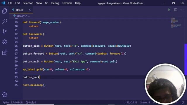Python Image Viewer GUI App in Tkinter смотреть онлайн