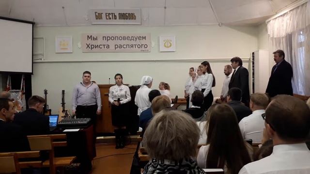 "Согревало солнце землю", выступление хора на праздник жатвы, 06.10.2019 смотреть онлайн
