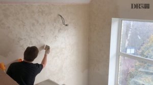 НАНЕСЕНИЕ ДЕКОРАТИВНОЙ КРАСКИ «ПЕСЧАНЫЕ ВИХРИ»