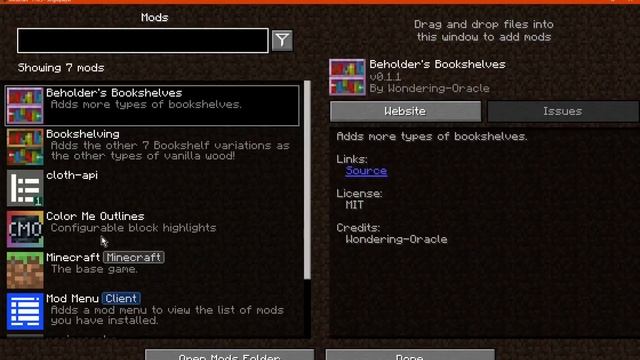 Color Me Outlines 1.16.5 Fabric Mod Overview