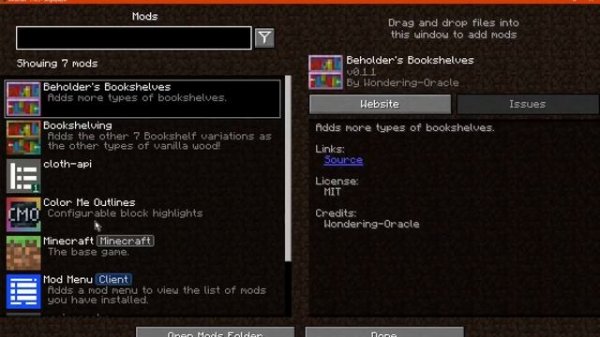 Color Me Outlines 1.16.5 Fabric Mod Overview