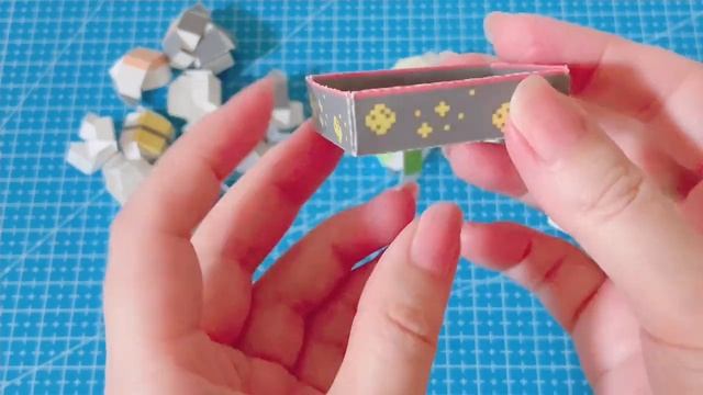 ペーパークラフト【ミニチュア】ドット寿司【作業動画】 смотреть онлайн