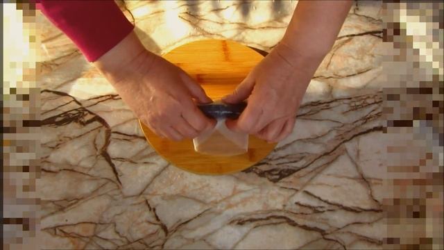 Жареные спринг роллы Gimmari( из рисовой бумаги и нори). Корейская уличная еда смотреть онлайн