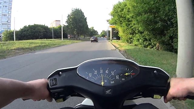 Обкатываем Honda Dio AF-62 смотреть онлайн