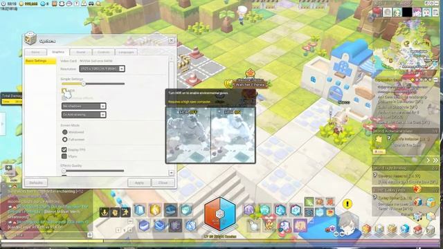 maplestory 2 white screen bug "RTX off vs RTX on" смотреть онлайн