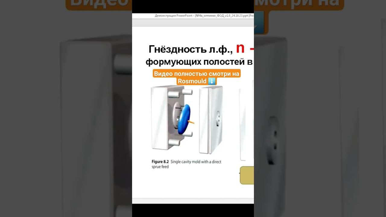 Гнёздность литьевых форм смотреть онлайн