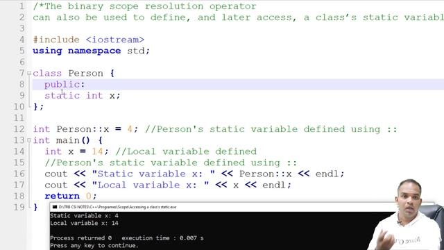 Scope Resolution Operator | 369 Tesla смотреть онлайн