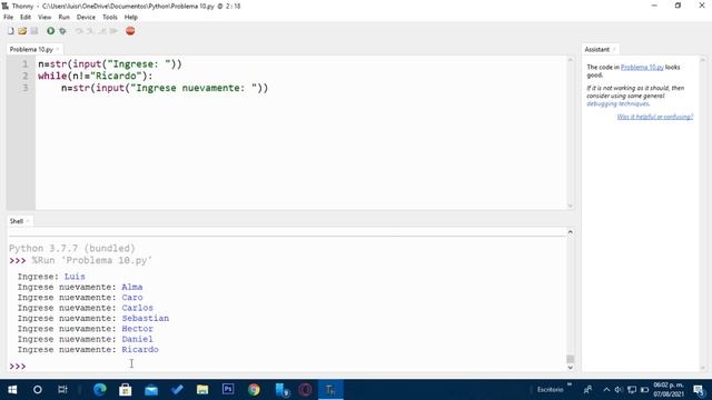 Curso Python #11: "Ciclo While Infinito" смотреть онлайн