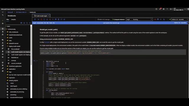 Deploy Multi Model Endpoint in Azure Machine Learning смотреть онлайн