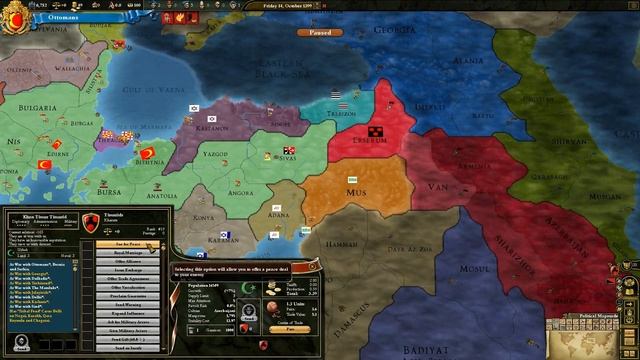Let's Play Europa Universalis 3 Divine Wind - Part 1 (Ottoman Empire) смотреть онлайн