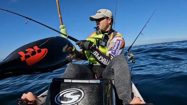 Kayak Fishing Cape Point - On the hunt for YELLOWTAIL смотреть онлайн