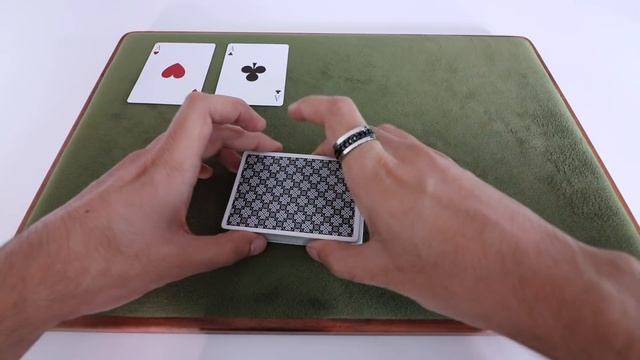 Tabled 4 Ace Production Card Trick [Tutorial] смотреть онлайн