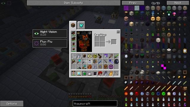 Minecraft "TECHNICZNO-MAGICZNIE" SEZON 6 #117 - Aura node gotowa :P смотреть онлайн