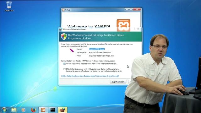XAMPP installieren unter Windows 7 + Startprobleme - http://www.PHP-Kurs.com смотреть онлайн