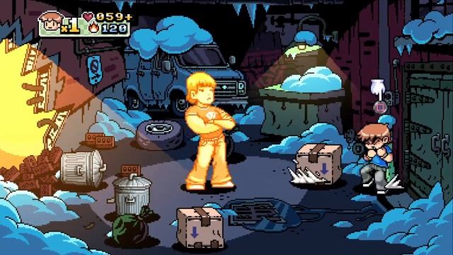 Scott Pilgrim vs. the World: The Game - Todd Ingram Boss Fight смотреть онлайн