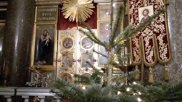 Как сюда попасть? Кафедральный собор Казанской Божьей матери. Замечательное богослужение! Сочельни смотреть онлайн