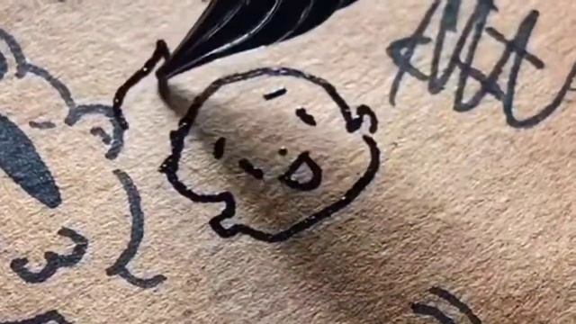 *Как нарисовать Танджиро* за 10 секунд: Клинок рассекающих демонов. смотреть онлайн