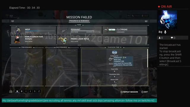 Warframe making plat 101/24 trades daily buying/selling relic\materials farms ps4 k2dame101-twitch смотреть онлайн