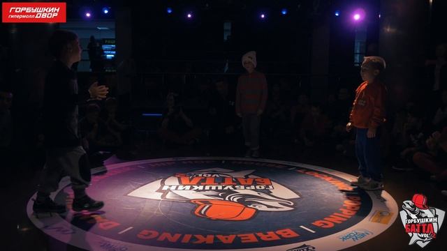 Горбушкин баттл VOL 2 BREAKING 1X1 Юпитер vs Виктор Нечмирь vs Bboy Track смотреть онлайн