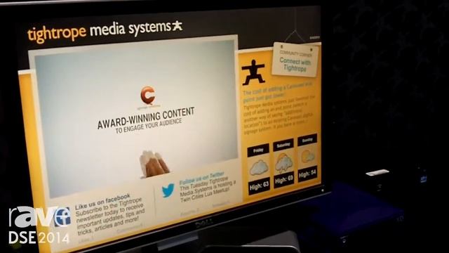 DSE 2014: Tightrope Media Systems Talks About Its Partnership With Brightsign смотреть онлайн