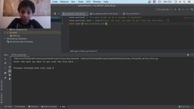 Write to files in Python 3! смотреть онлайн
