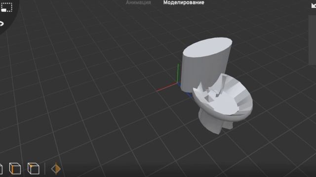Делаю 3D модель скибиди туалета (prisma3D) смотреть онлайн