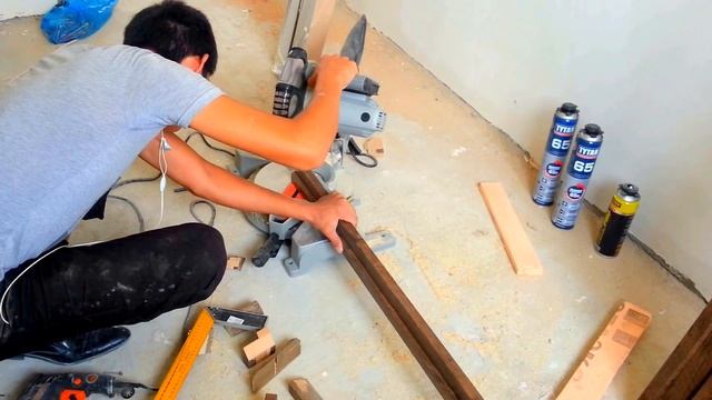 Как пользоваться торцовкой. Установка межкомнатных дверей смотреть онлайн